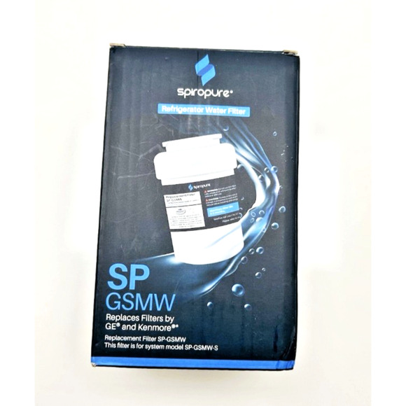 SpiroPure SP-GSMW NSF Certified Refrigerator Water Filter Replacement Sealed - Picture 3 of 6